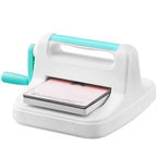 Manual Die Cutting & Embossing Machine, Scrapbooking Machine for Arts & Crafts, and Card Making, Full Kit Included, 6 Inch Opening Portable White Cut Machines