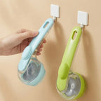 2026 New 2-In-1 Pet Bath & Grooming Deshedding Animal Hair Brush with Built-In Soap Dispenser, 8In×3In×4In, Gentle Massage Tool for Dogs & Cats, Enhances Hair Care, Improves Bathing Experience, Boosts Blood Circulation, Animal Hair Brushes
