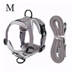 Escape-Proof Cat Harness and Leash Set; Adjustable Size. Cat Leash and Collar Made from Comfortable, Breathable Materials with Adjustable Sizing. Reflective Strip, Soft Mesh Vest, Convenient for Safe Leash Walking. Includes a Summer Version; Breathable An