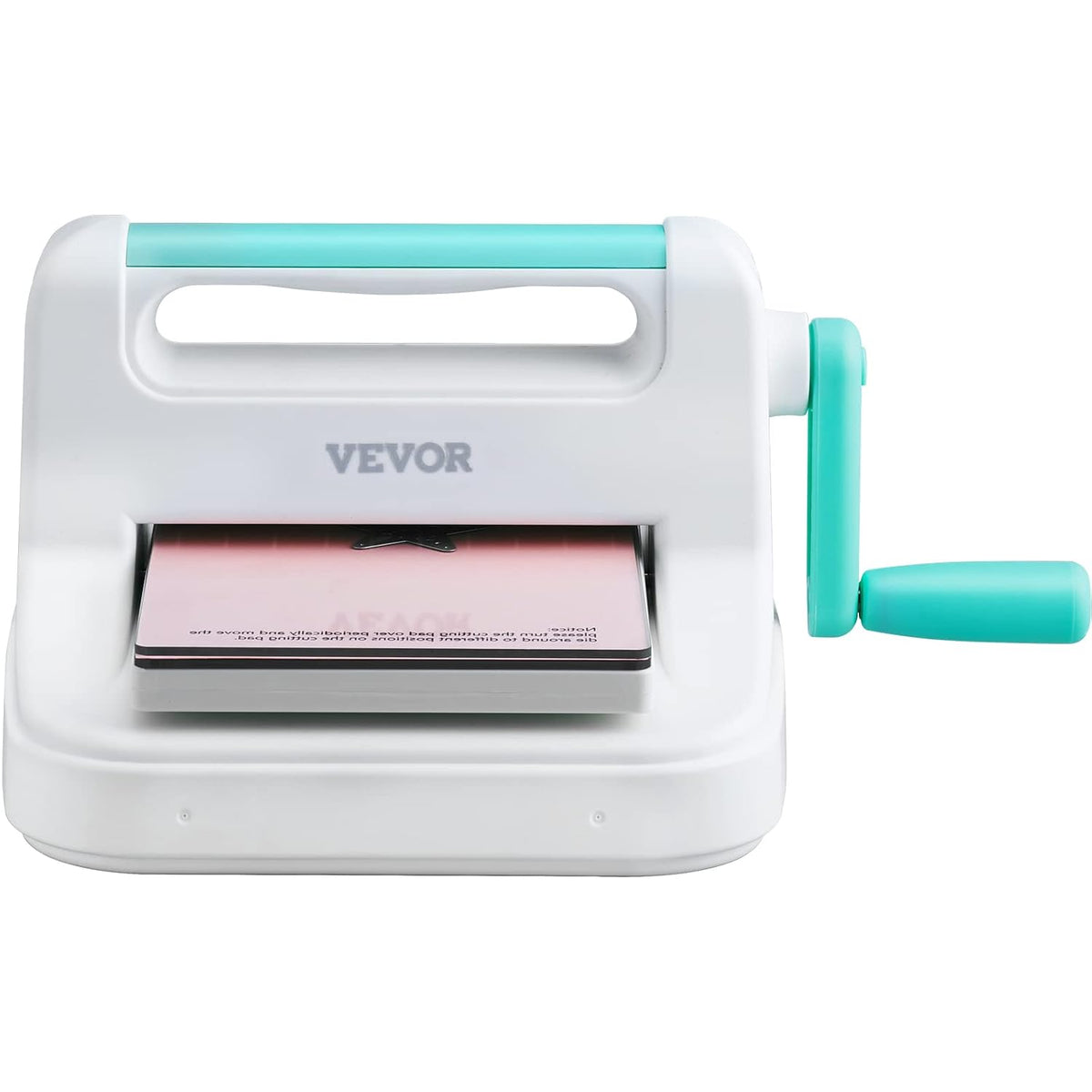 Manual Die Cutting & Embossing Machine, Scrapbooking Machine for Arts & Crafts, and Card Making, Full Kit Included, 6 Inch Opening Portable White Cut Machines