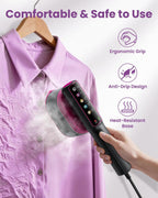 Travel Steamer for Clothes, 110-240V Dual Voltage Portable Steamer