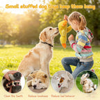Mellow Duck Calming Dog Toy - Quacking Heartbeat Plush for Anxious Pups