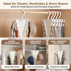 4-Pack V-Shaped Space-Saving Hangers