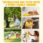 Mellow Duck Calming Dog Toy - Quacking Heartbeat Plush for Anxious Pups