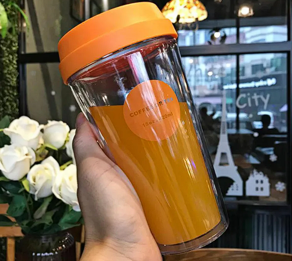 Portable Double-Wall Insulated Coffee Cup