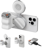Magnetic Phone Camera Grip & C03 Magnetic Selfie Light Creator Kit