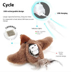 Flapping Bird Cat Toy - Rechargeable Interactive Bird