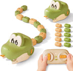 Snake Game, Remote Control Magnetic Snake Game Toy Eating Itself for Kids