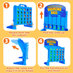 Desktop Puzzle Ejection Toy Two Person Ejection Fun Jumping Ball Mini Handheld Projection