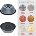 4Pcs anti Vibration Pads for Washing Machine and Dryer Shock and Noise Cancelling Washing Machine Support Prevent Moving Shaking Walking Universal Size