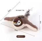 Flapping Bird Cat Toy - Rechargeable Interactive Bird
