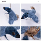 Flapping Bird Cat Toy - Rechargeable Interactive Bird
