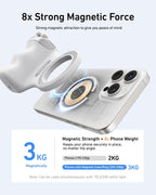 Magnetic Phone Camera Grip & C03 Magnetic Selfie Light Creator Kit