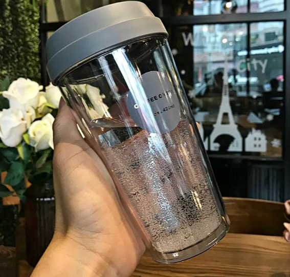 Portable Double-Wall Insulated Coffee Cup