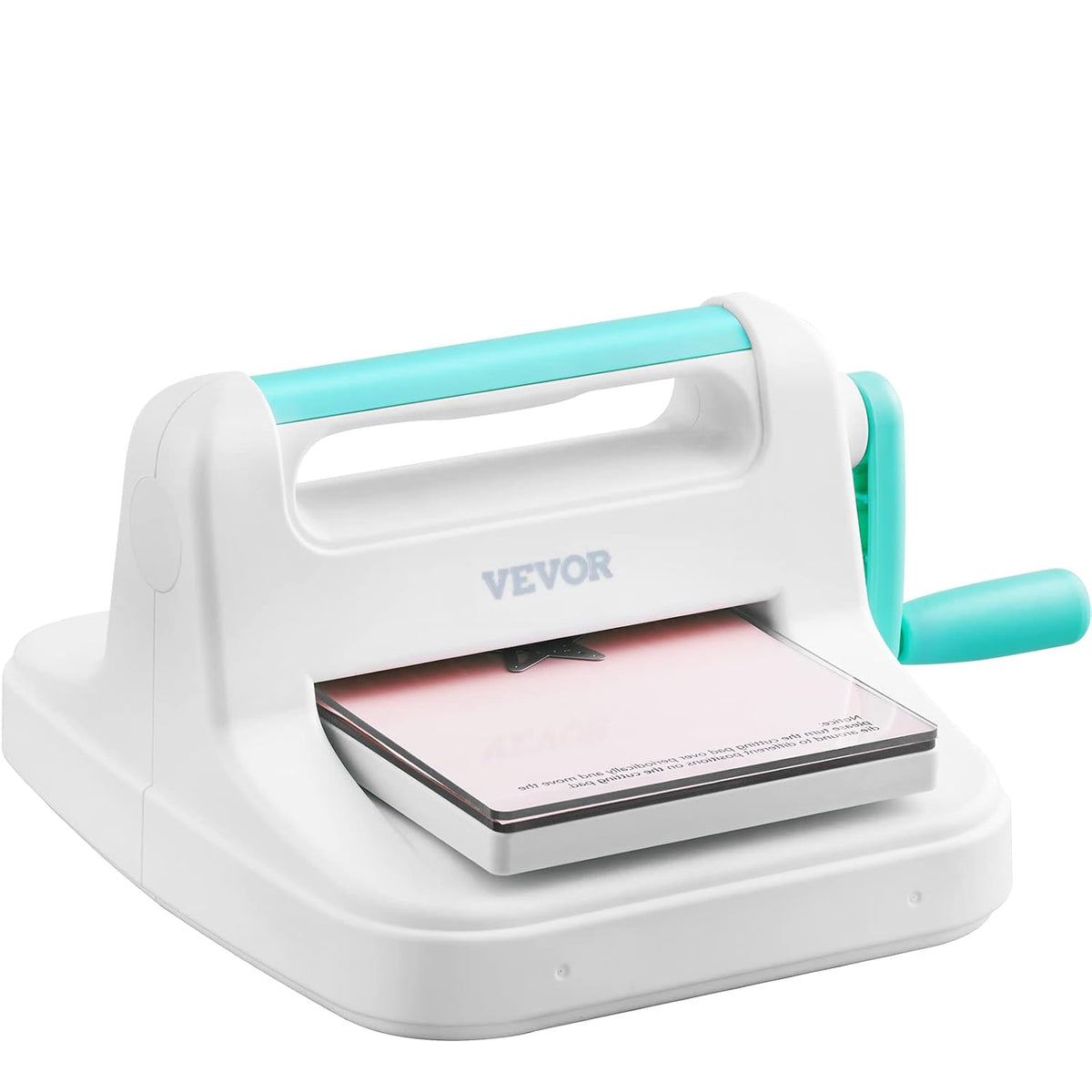 Manual Die Cutting & Embossing Machine, Scrapbooking Machine for Arts & Crafts, and Card Making, Full Kit Included, 6 Inch Opening Portable White Cut Machines